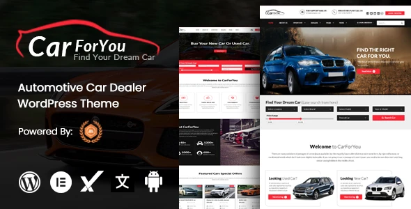 CarForYou- Automotive Car Dealer WordPress Theme